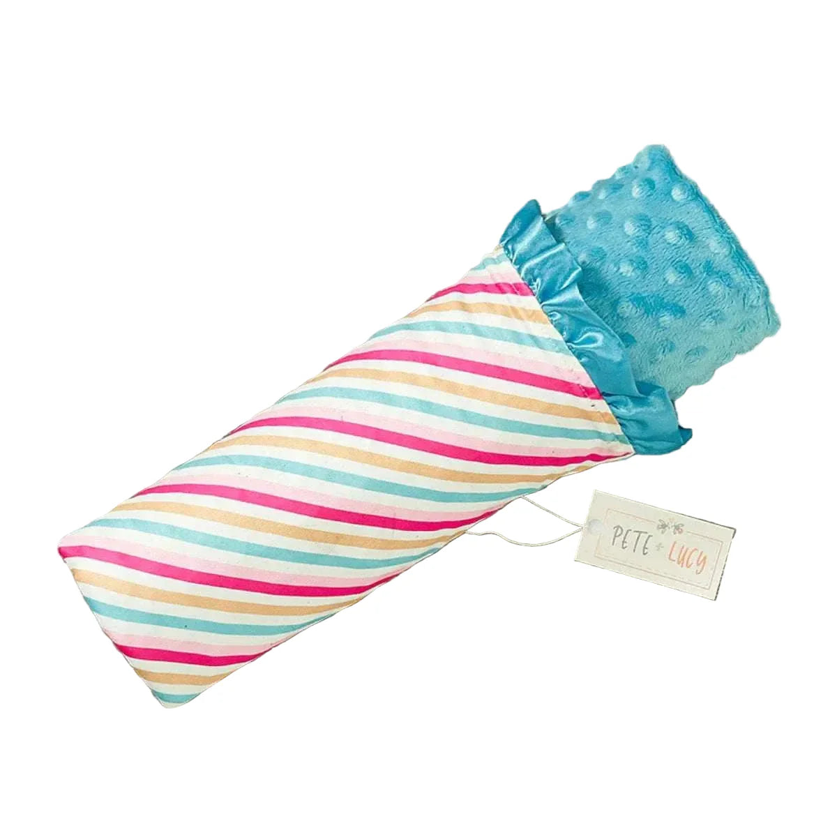 Minky Blanket - Summer Stripe
